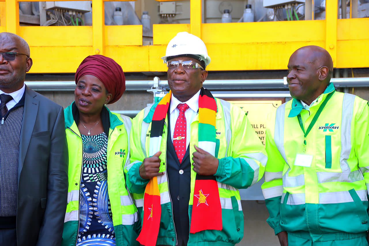 President Mnangagwa commissions Khayah Cement Plant | ZANU PF Official