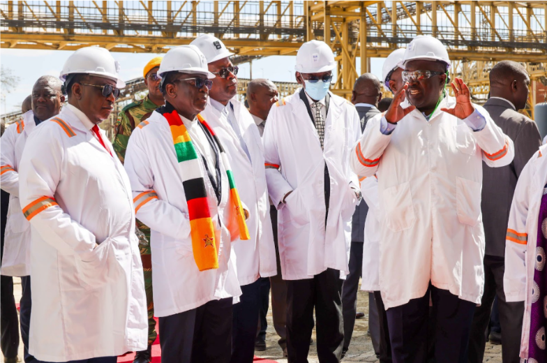 Official commissioning of the PALPO Technologies Plant at Bindura University.